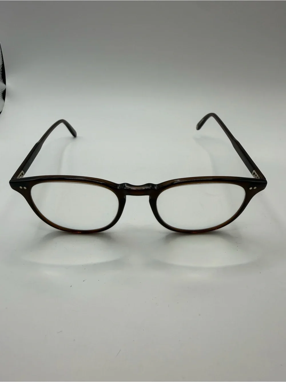 garrett leight justice hen 49021 rx glasses frame high luxury red tortoise